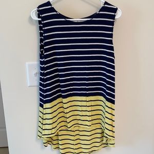 Blue & Yellow Tunic